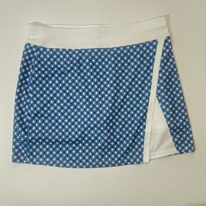Jupe-short Callaway Femme – Tie-dye Bleu, Taille L, Opti-Dri, Golf/pickleball